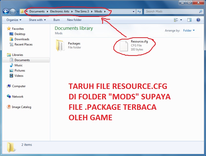 the sims 3 downloads folder mac